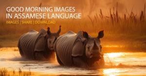Good Morning Images in Assamese Language